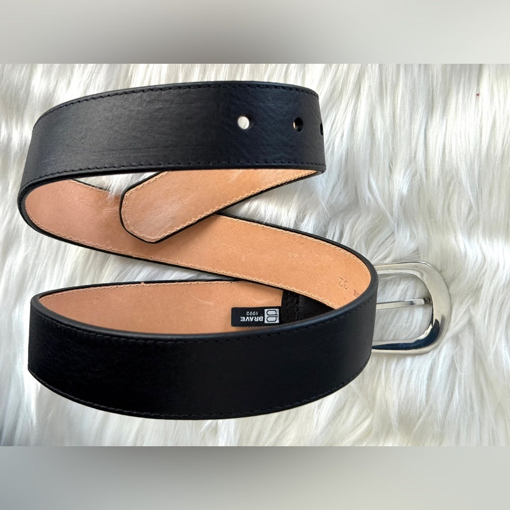 🇨🇦 Brave Leather Collection- HAISLEY smooth Black - Silver