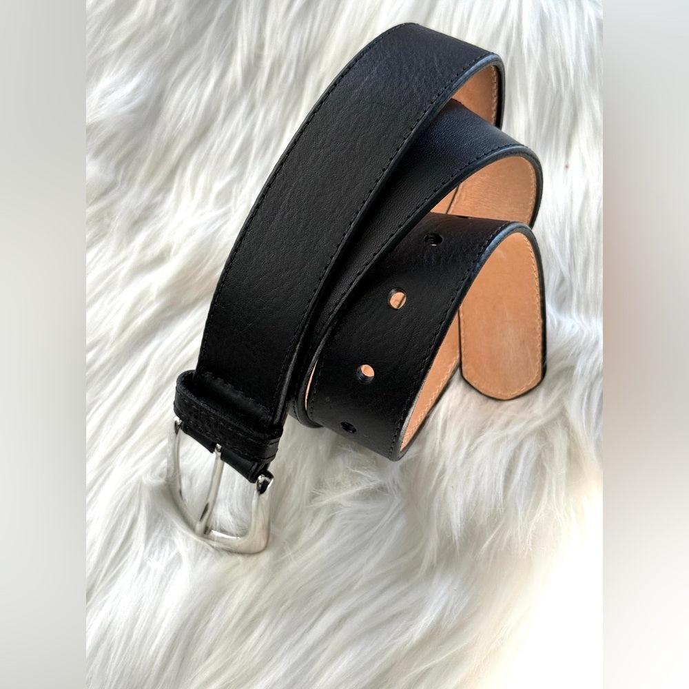 🇨🇦 Brave Leather Collection- HAISLEY smooth Black - Silver