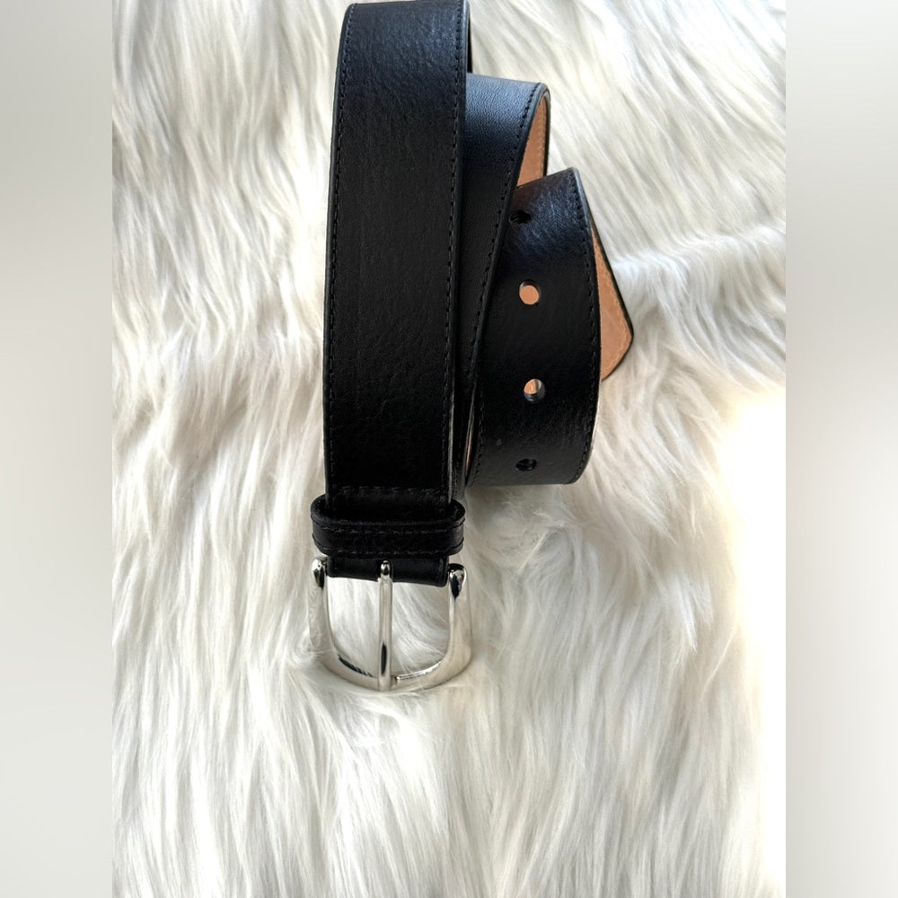 🇨🇦 Brave Leather Collection- HAISLEY smooth Black - Silver