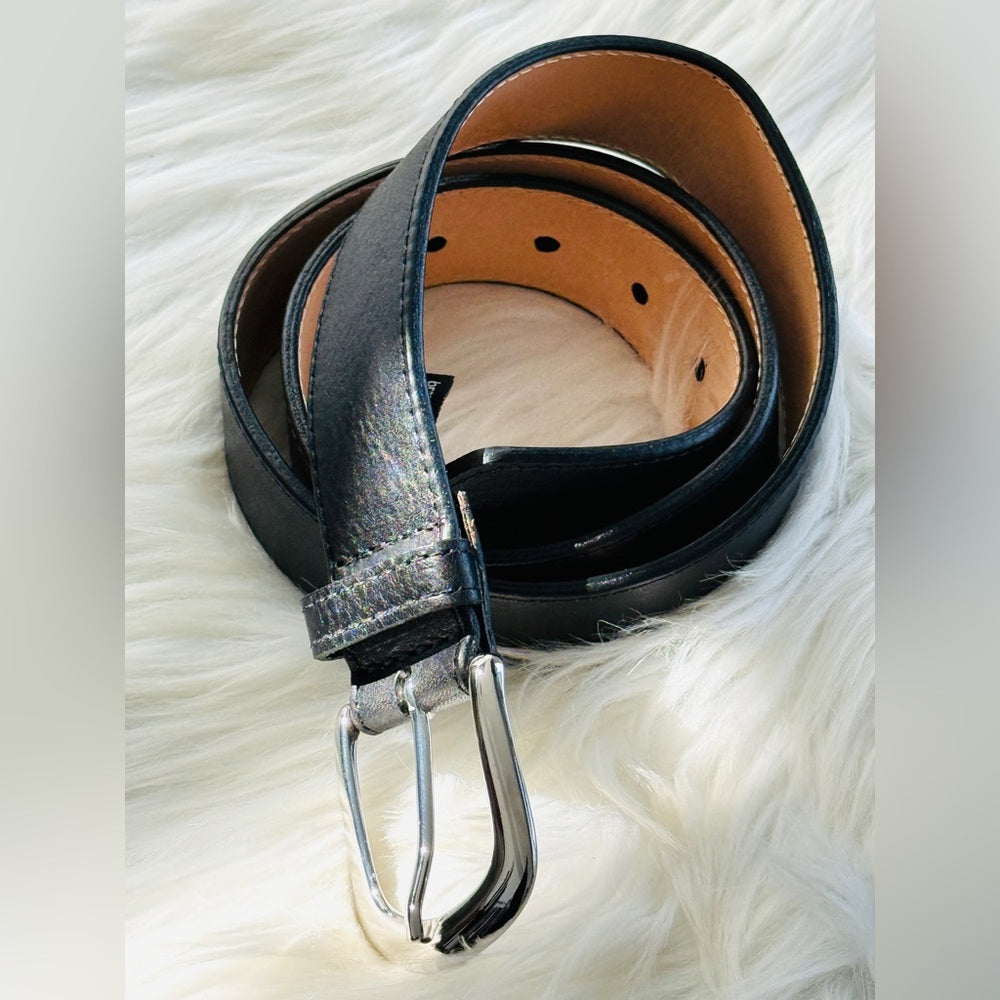 🇨🇦 Brave Leather Collection- HAISLEY smooth Black - Silver
