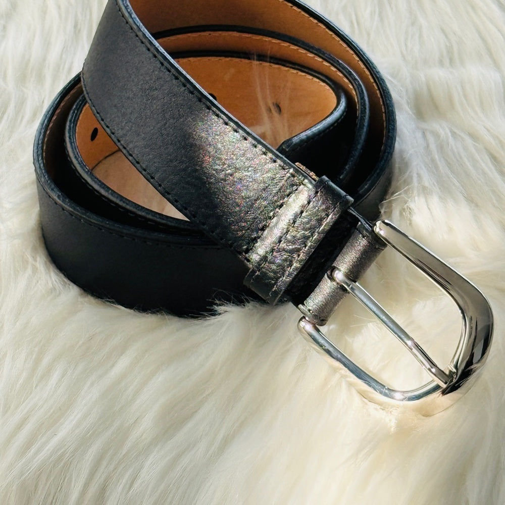 🇨🇦 Brave Leather Collection- HAISLEY smooth Black - Silver