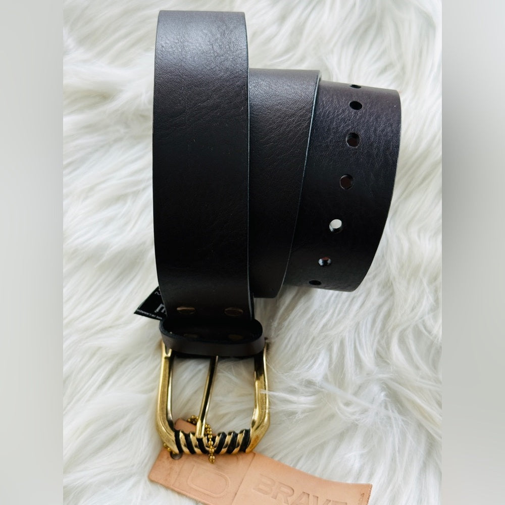 🇨🇦 Brave Leather Collection- ASTRID Brown Bridle - Gold