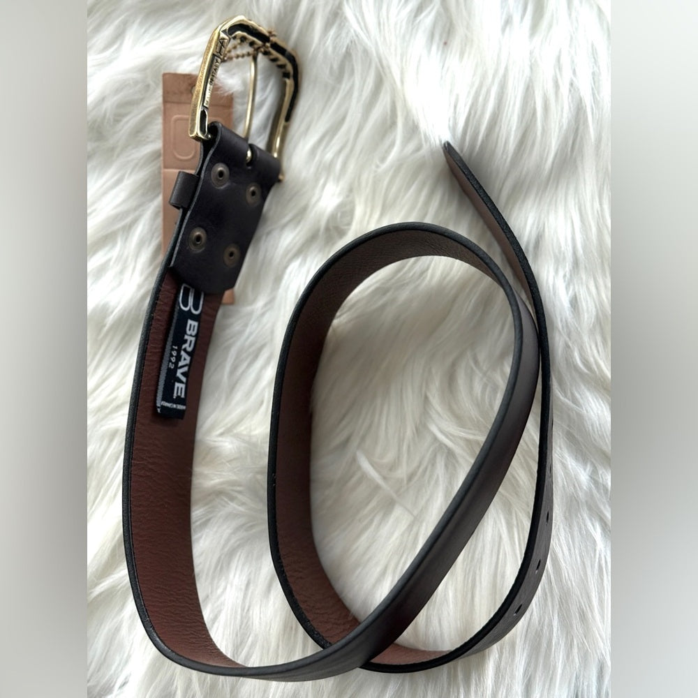 🇨🇦 Brave Leather Collection- ASTRID Brown Bridle - Gold
