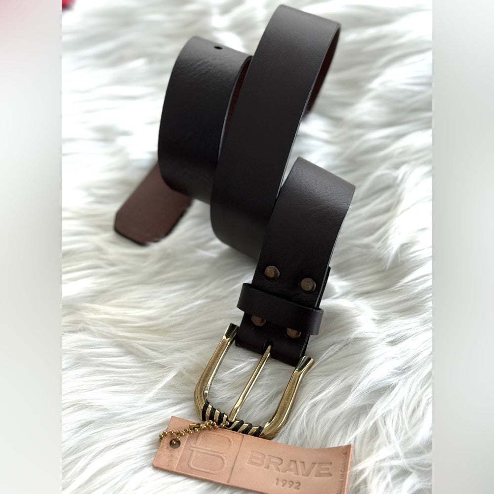 🇨🇦 Brave Leather Collection- ASTRID Brown Bridle - Gold