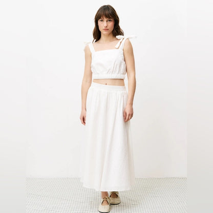 JUPE CASSYLIA BLANC