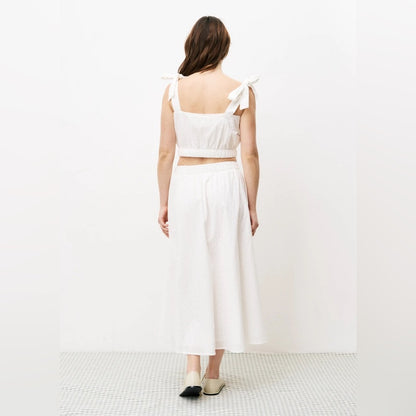 JUPE CASSYLIA BLANC