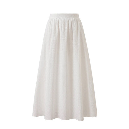 JUPE CASSYLIA BLANC