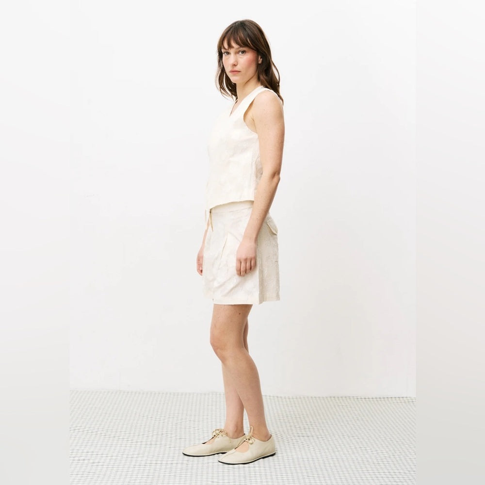 SHORT NOVALIE CREME