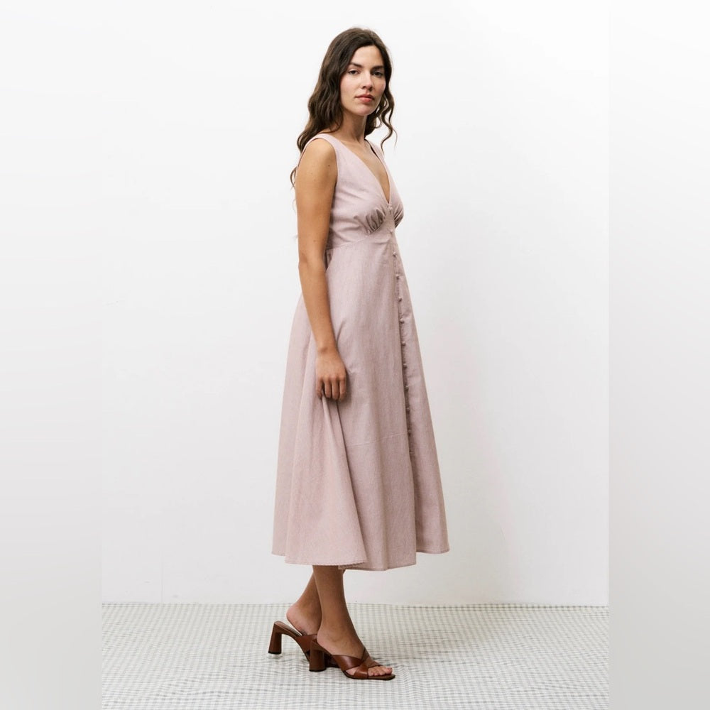 ROBE NAIDY BRIQUE