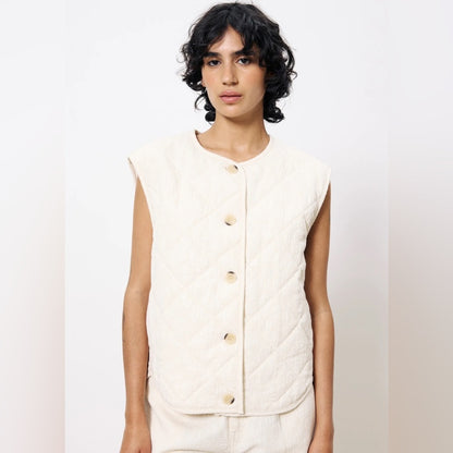 EGLENTINE CREAM CARDIGAN