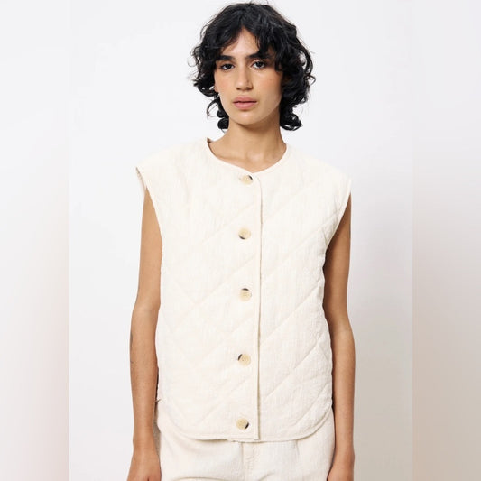 EGLENTINE CREAM CARDIGAN