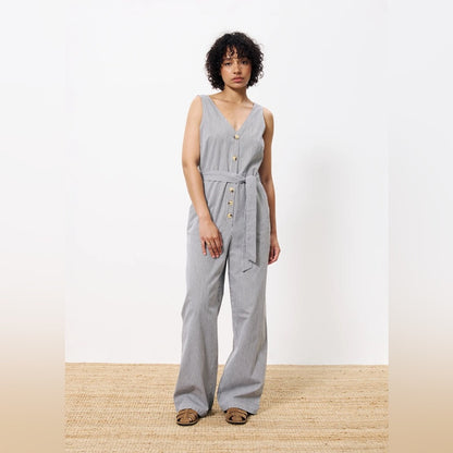 MADDIE CREAM JUMPSUIT