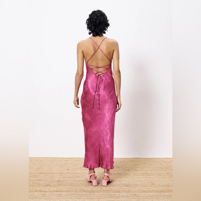 NIOUMA FUCHSIA DRESS