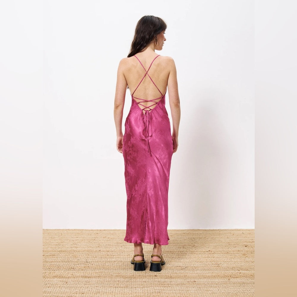 NIOUMA FUCHSIA DRESS