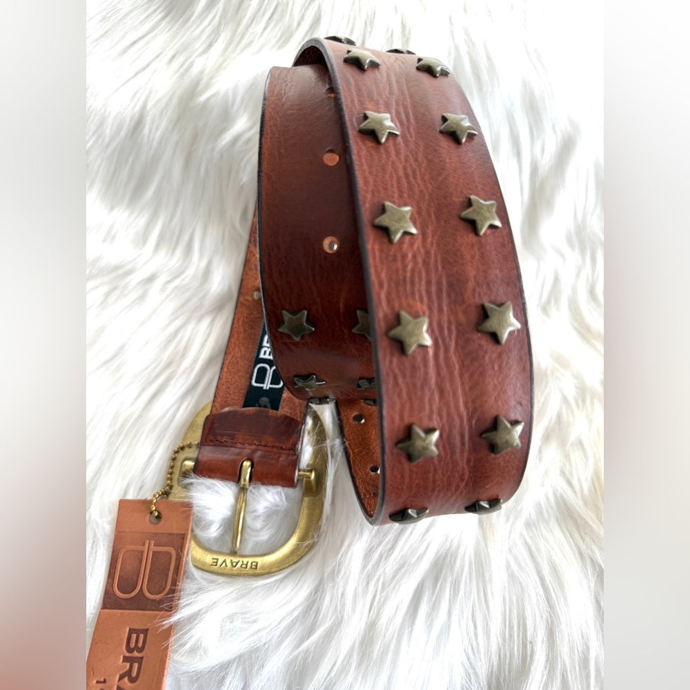 🇨🇦 Brave Leather Collection - MIRI Cognac - Brush Gold