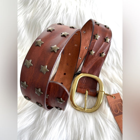 🇨🇦 Brave Leather Collection - MIRI Cognac - Brush Gold