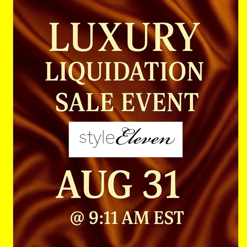 LUXURY LIQUIDATION PART II‼️ Aug 31 ⚠️  🚨 PROMOTION ALERT 🚨 💃🏿