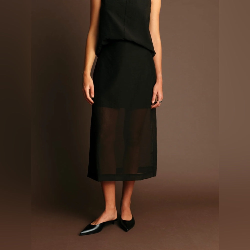 HUGH SHEER SKIRT
