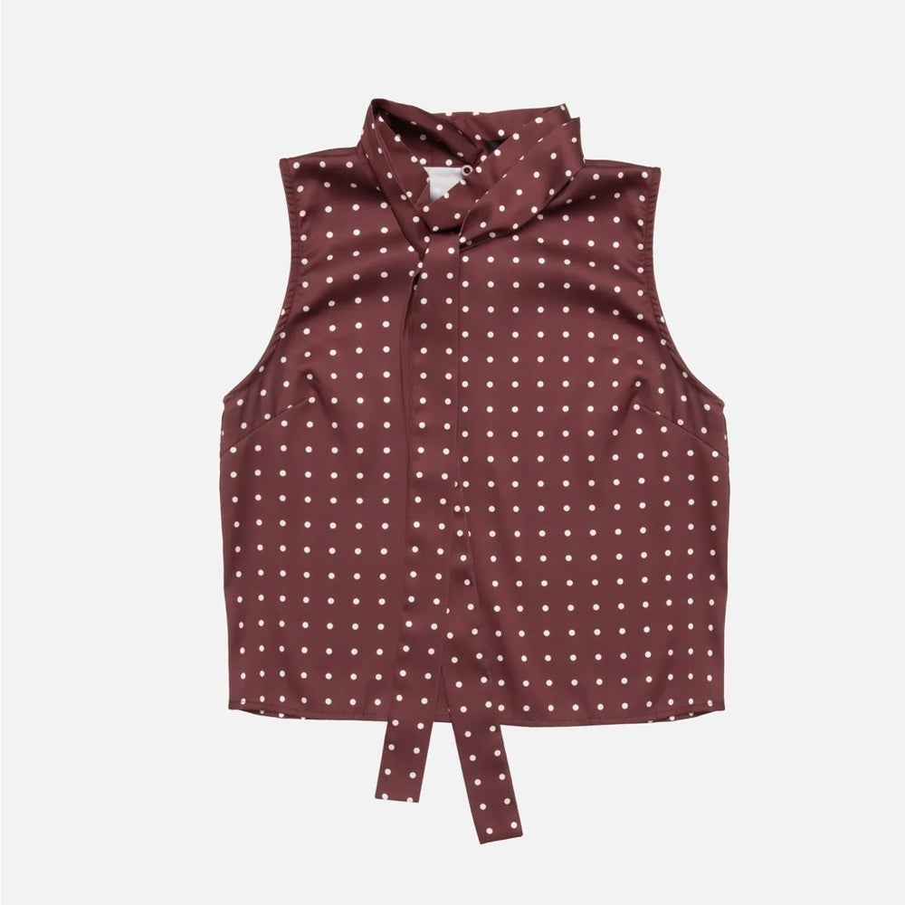 JUSTIN TOP - Burgundy