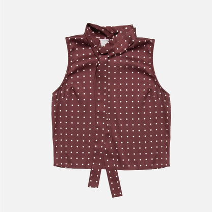 JUSTIN TOP - Burgundy