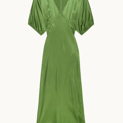Nation LTD Lush Green Satin Gown