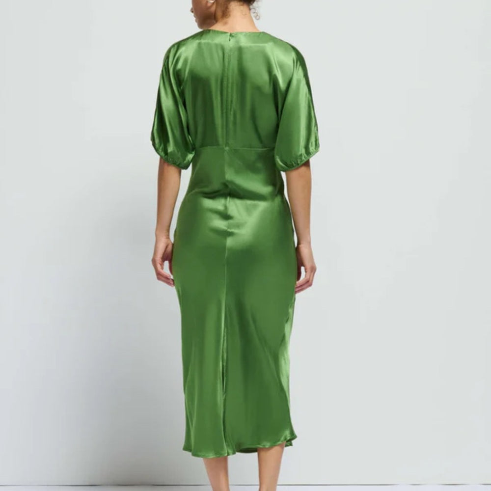 Nation LTD Lush Green Satin Gown
