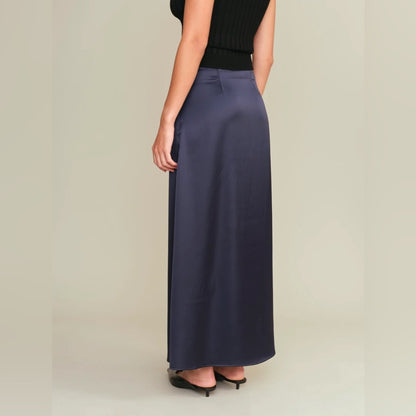 MARCUS Elegant Navy Blue Women's Skirt