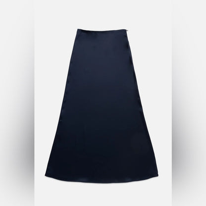 MARCUS Elegant Navy Blue Women's Skirt