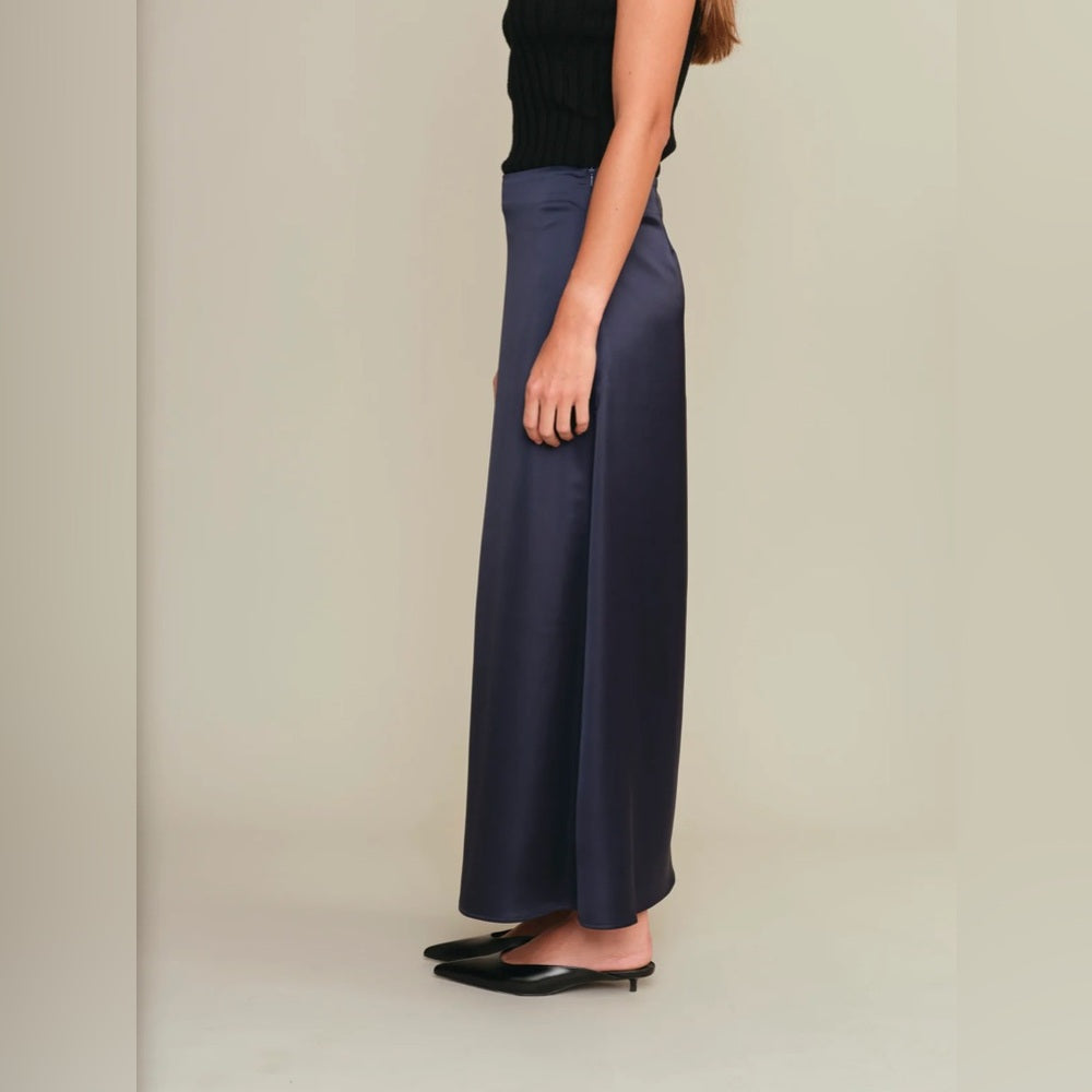 MARCUS Elegant Navy Blue Women's Skirt
