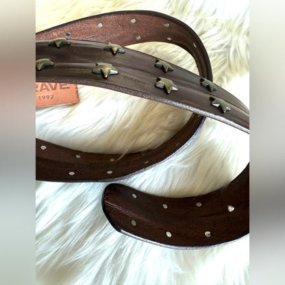 🇨🇦 Brave Leather Collection - Brown Scrunchy Leather