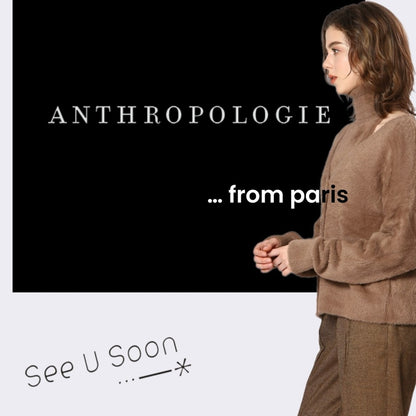 Anthropologie from PARIS - QUICK LISTING 🐰 ⏰ See u Soon *