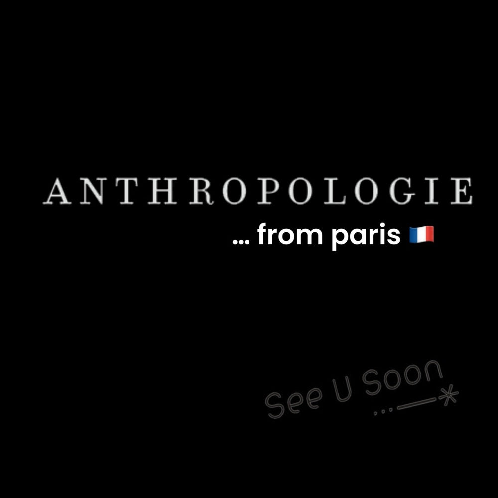 Anthropologie from PARIS - QUICK LISTING 🐰 ⏰ See u Soon *