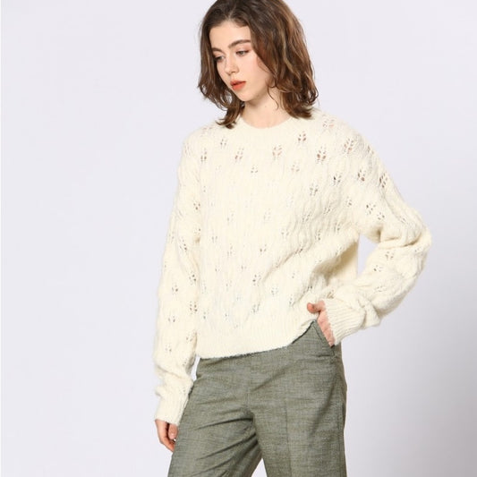 99.  🇫🇷 Long Sleeve Cream Knit