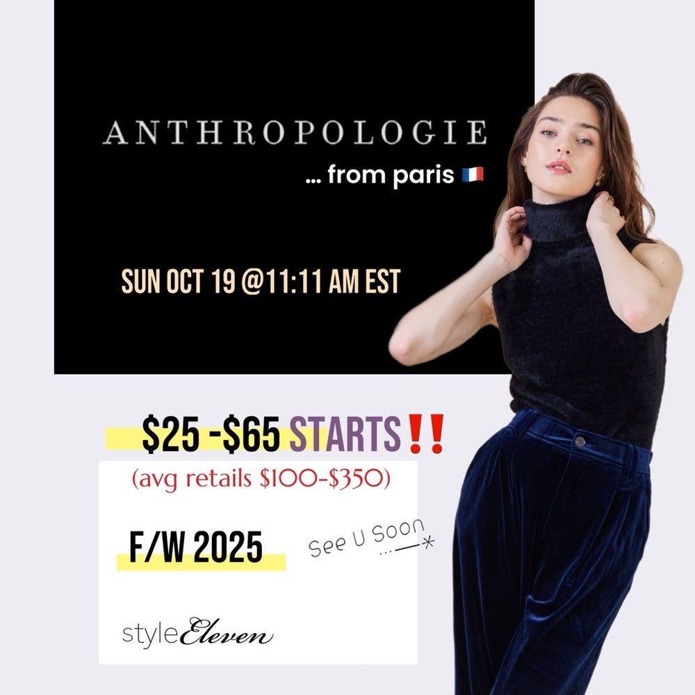 🚨INTRODUCING 🚨Anthropologie from PARIS - BRAND NOTIFICATION 🚨⏰ See u Soon *