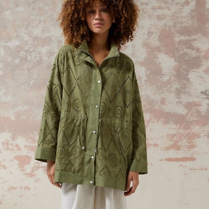 East 42nd Street - White Women's Autumn Jacket