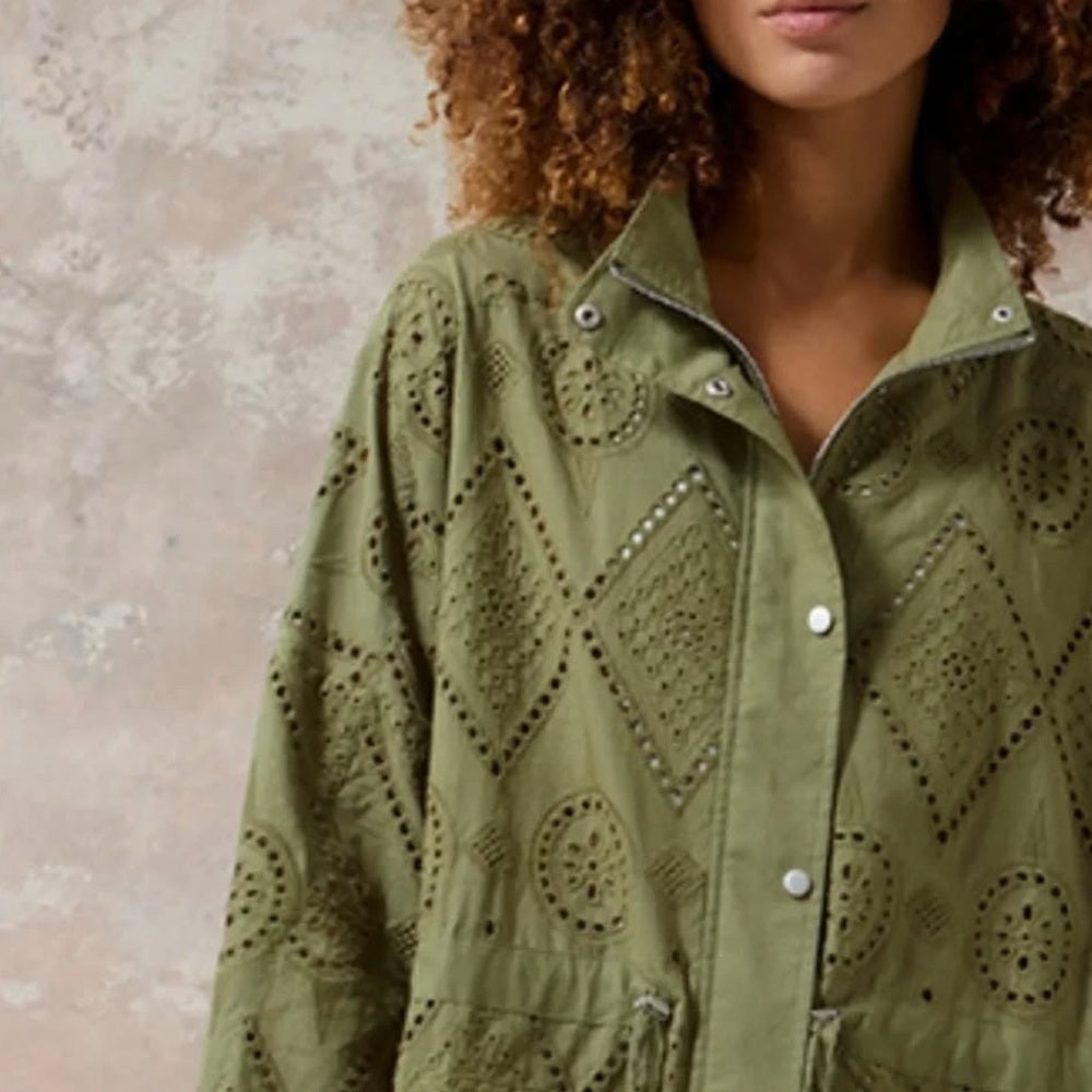 East 42nd Street - White Women's Autumn Jacket
