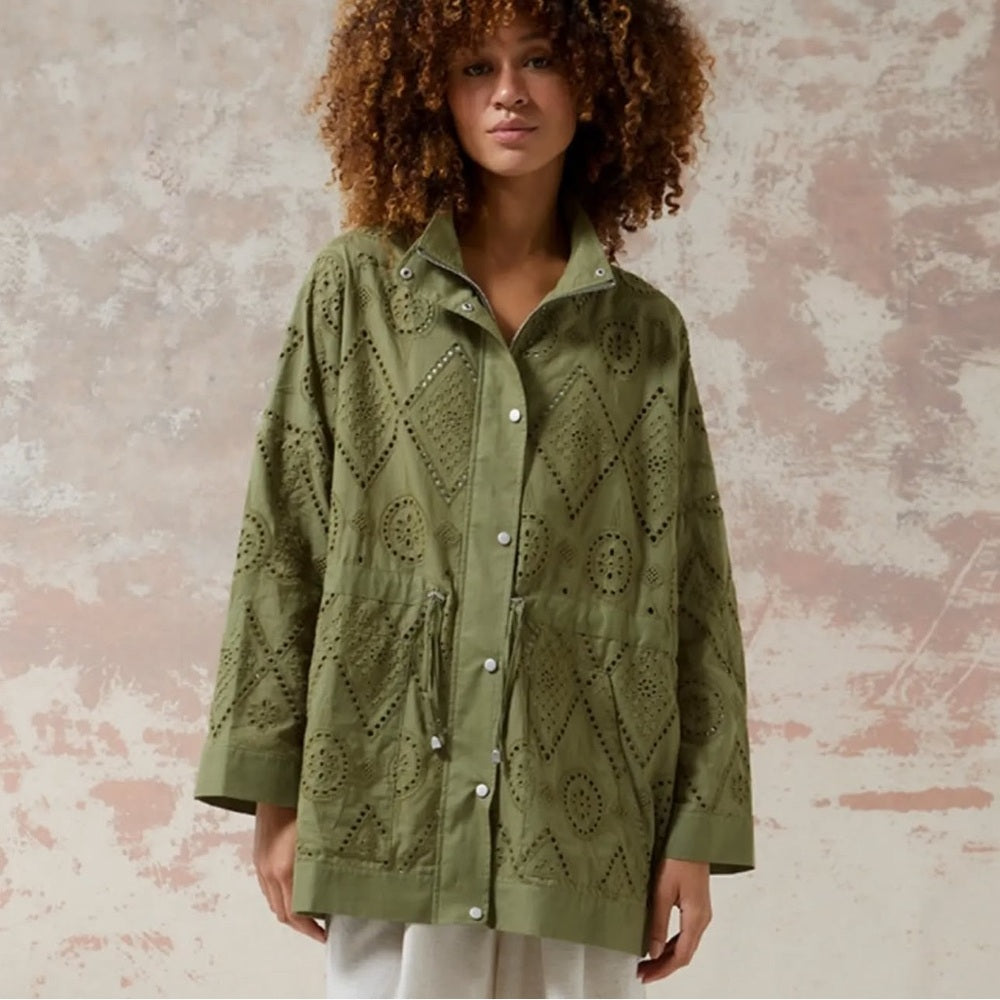 East 42nd Street - White Women's Autumn Jacket