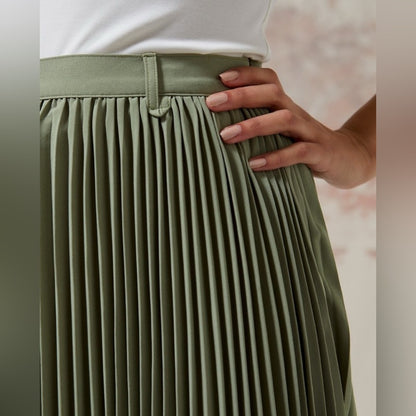 East 42nd Street - Olive Green Women's Skirt