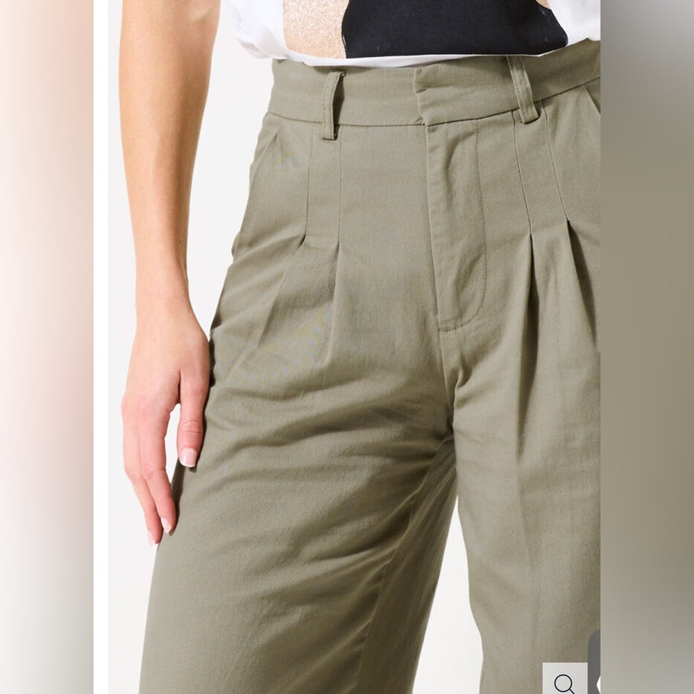 GARCIA - Khaki Wide Leg Pants