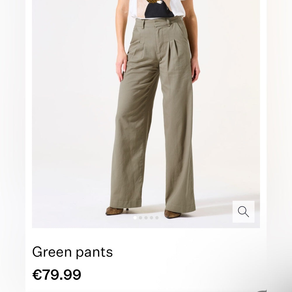 GARCIA - Khaki Wide Leg Pants
