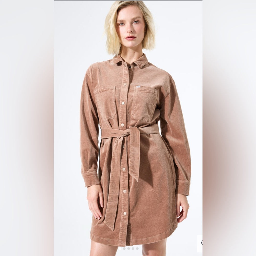 GARCIA - Brown corduroy dress