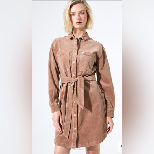 GARCIA - Brown corduroy dress