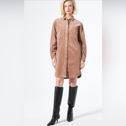 GARCIA - Brown corduroy dress