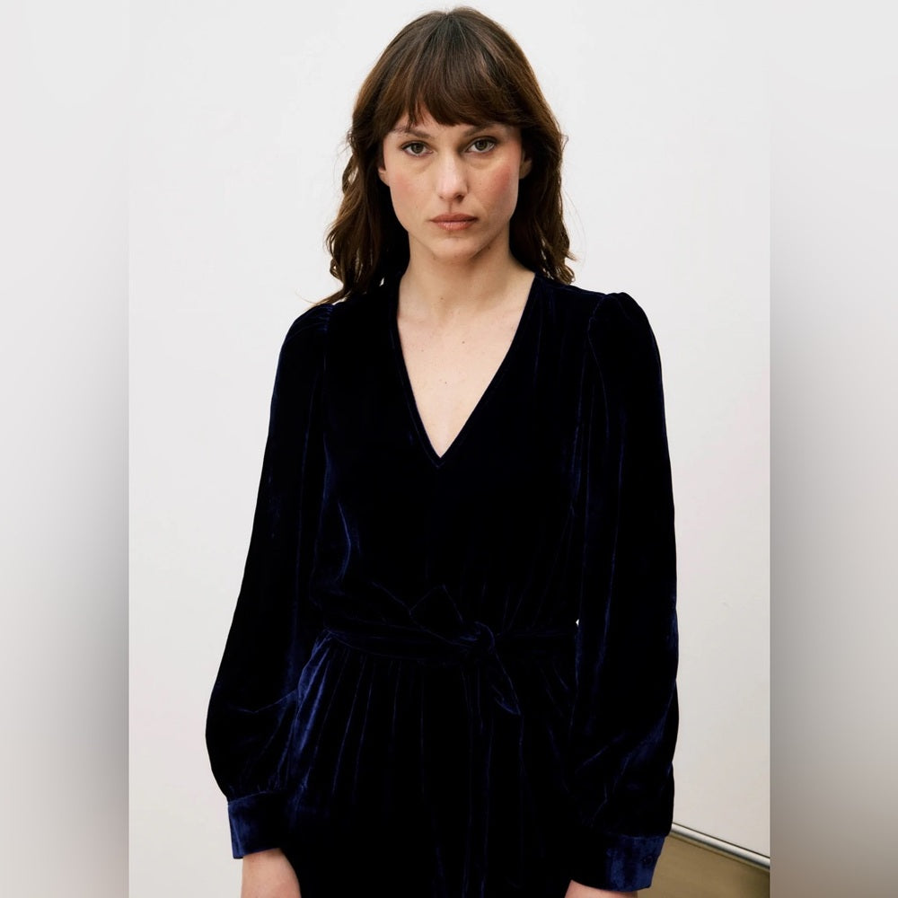 🇫🇷FRNCH - CLIFFORD NAVY BLUE JUMPSUIT