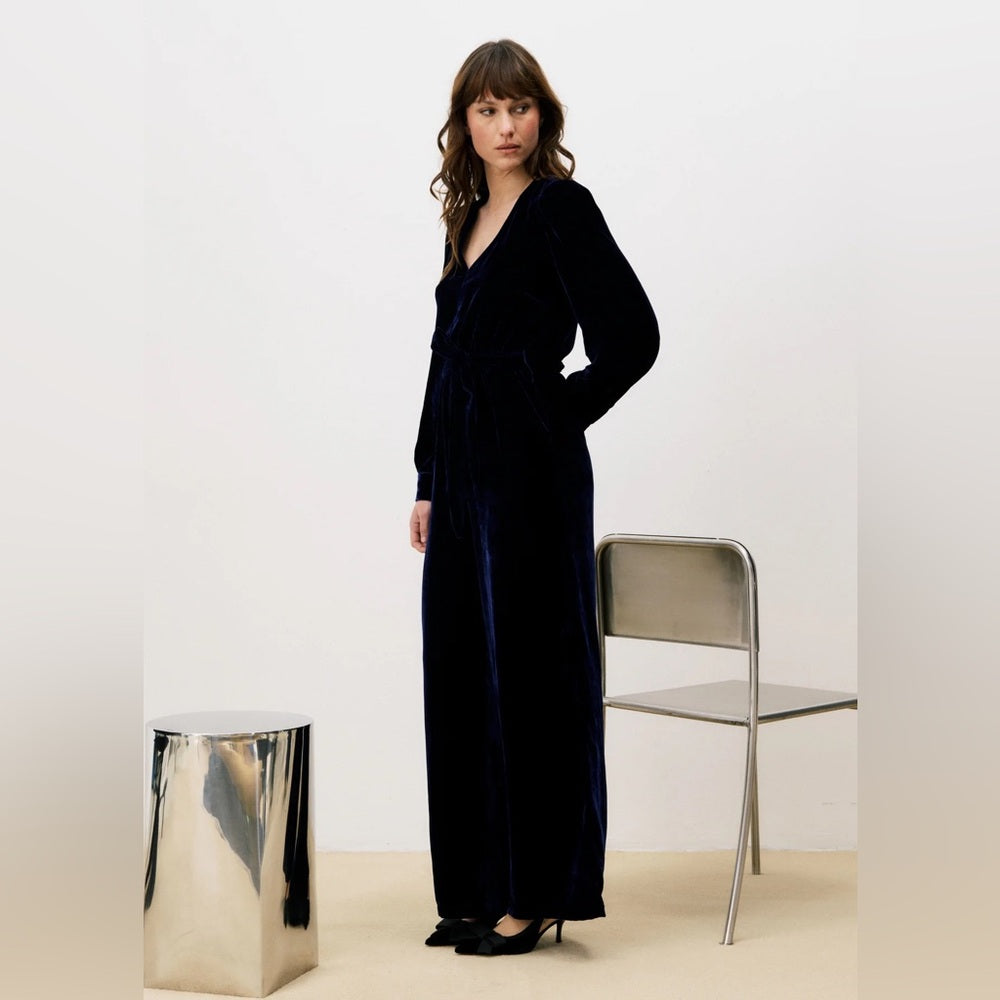 🇫🇷FRNCH - CLIFFORD NAVY BLUE JUMPSUIT