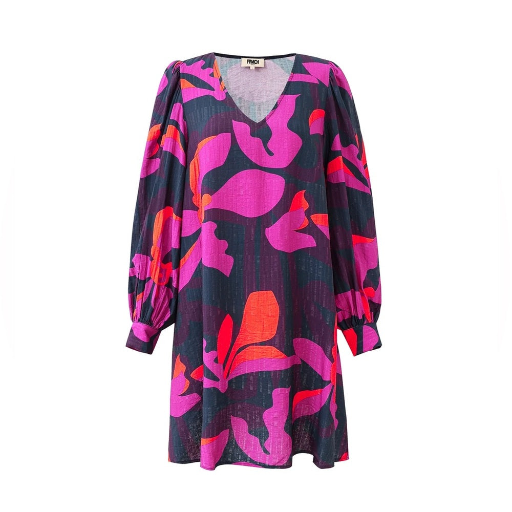 FRNCH 🇫🇷- ROBE CALLIE GEO FLOWERS