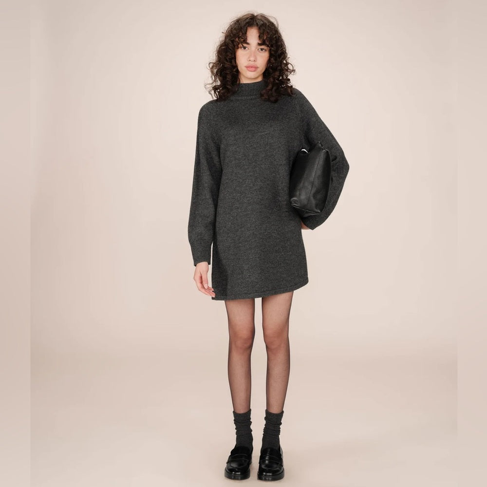 Grace & Mila - SHORT SWEATER DRESS
ANTHRACITE SANDRINE