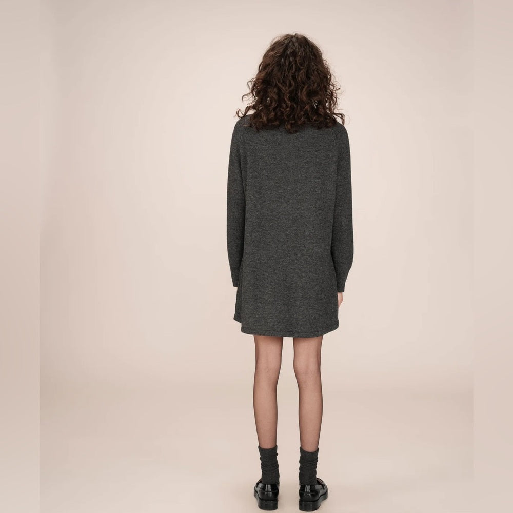 Grace & Mila - SHORT SWEATER DRESS
ANTHRACITE SANDRINE