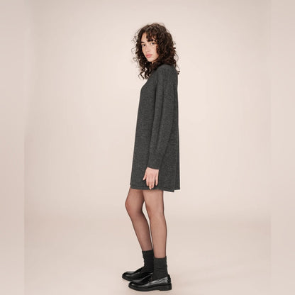 Grace & Mila - SHORT SWEATER DRESS
ANTHRACITE SANDRINE