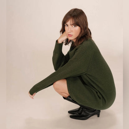 Grace & Mila - SHORT SWEATER DRESS
ANTHRACITE SANDRINE